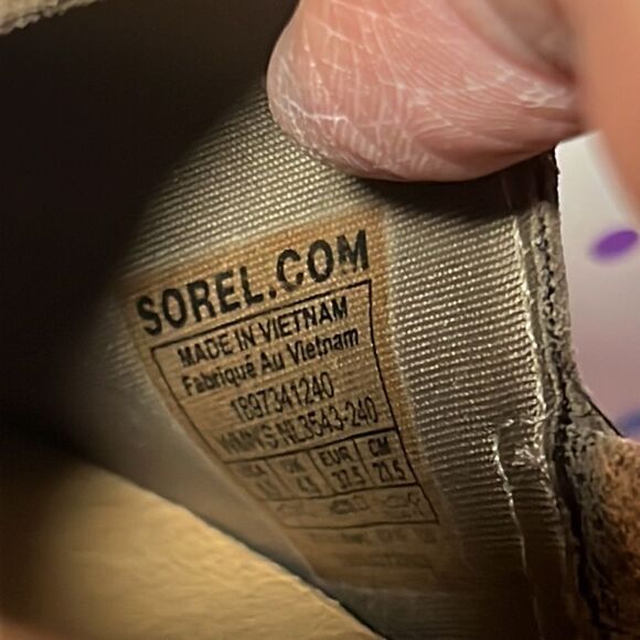 NWOT Sorel Ella Slip-On Ash Brown 6.5 - Picture 9 of 10